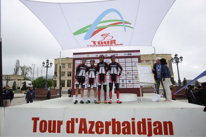 Tour d`Azerbaïdjan-2016: la troisième étape est lancée